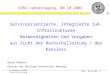 B. Höhmann, Philipps-Universität Marburg DINI – 08.10.2003 - 1 Serviceorientierte, Integrierte IuK-Infrastrukturen Notwendigkeiten Und Vorgaben aus Sicht