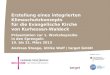 Gefördert durch: Erstellung eines integrierten Klimaschutzkonzepts für die Evangelische Kirche von Kurhessen-Waldeck Präsentation zur 1. Workshopreihe