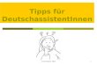 Cinzia Galassi 20091 Tipps für DeutschassistentInnen