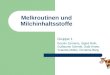 Melkroutinen und Milchinhaltsstoffe Gruppe 1 Kerstin Zeimens, Sigrid Roth, Guillaume Schmitt, Gabi Kneer, Tzandra Müller, Christine Barg
