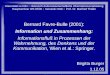 Universität zu Köln :: Historisch-Kulturwissenschaftliche Informationsverarbeitung Hauptseminar WS 05/06 :: Semantic Web :: Prof. Dr. Manfred Thaller Bernard
