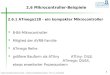 Goethe-Universität Frankfurt am Main – Lehrstuhl für Eingebettete Systeme - Prof. Dr. U. Brinkschulte 1 2.6 Mikrocontroller-Beispiele 2.6.1 ATmega128 -