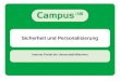 Sicherheit und Personalisierung Internet Portal der Universität München