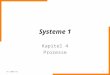 Systeme 1 Kapitel 4 Prozesse WS 2009/101. Letzte Vorlesung Festplatten – Layout Realisierung von Dateien – Zusammenhängend Schnell, einfach Problem: Fragmentierung