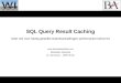 Eine Semesterarbeit von Sebastian Galenski (2. Semester – WWI 00 B) SQL Query Result Caching Oder wie man häufig gestellte Datenbankabfragen performanter