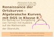 Renaissance der Ortskurven - Algebraische Kurven mit DGS in Klasse 8 Ein Beitrag zur Sinngebung von Termen mit Ausblick auf die Mathematik der Oberstufe