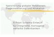 Speicherung globaler Relationen: Fragementierung und Allokation À Priori Schema-Entwurf für integrierte, homogene verteilte Datenbanken