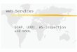 Web Services SOAP, UDDI, WS-Inspection und WSDL. Sommersemester 2002Verteilte und Parallele DBMS2 Definition Web Service Keine einheitliche Definition