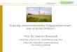 1 | Jahrestagung Deutsche Physikalische Gesellschaft – 6. März 2013 Nutzung unkonventioneller Erdgasvorkommen: was sind die Risiken? Prof. Dr. Dietrich