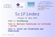 SciFinder Release 29. März 2010 Teil 1: Einführung Teil 2: Weitere Funktionen in SciFinder + Hilfen Teil 3: Suche von Strukturen und Reaktionen Stand: