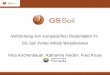 1 Verbreitung von europäischen Bodendaten im GS Soil Portal mittels Webdiensten Vera Kirchenbauer, Katharina Feiden, Fred Kruse
