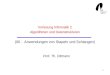 1 Vorlesung Informatik 2 Algorithmen und Datenstrukturen (06 - Anwendungen von Stapeln und Schlangen) Prof. Th. Ottmann