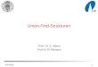 WS03/041 Union-Find-Strukturen Prof. Dr. S. Albers Prof.Dr.Th Ottmann