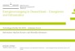Marlies Keizers und Benedikt Heitmann – Technikgeschichte Johannes Evers SS 2010 Energieversorgung in Deutschland – Energiemix und Infrastruktur Technikgeschichte