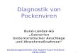 Diagnostik von Pockenviren 1 Ausbildungsmaterial des Robert Koch-Instituts 06/01/2004 Bund-Länder-AG Szenarien bioterroristischer Anschläge und Abwehrmaßnahmen