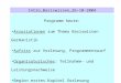 Intro_Basiswissen_26-10-2004 Programm heute: Assoziationen zum Thema Basiswissen Germanistik Aufriss zur Vorlesung, Programmentwurf Organisatorisches: