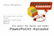 Ein Spiel für Nerds und Geeks PowerPoint-Karaoke Thomas Mönkemeier nach einer Idee von Holm Friebe, Zentrale Intelligenz Agentur Berlin