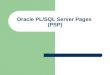 Oracle PL/SQL Server Pages (PSP). © Prof. T. Kudraß, HTWK Leipzig Grundidee: PSP – Internet-Seiten mit dynamischer Präsentation von Inhalten durch Einsatz