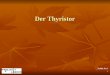 Der Thyristor Aydin Asri 1. Gliederung Der PN – Übergang Der PN – Übergang Aufbau eines Thyristors Aufbau eines Thyristors Funktionsweise Funktionsweise