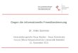 Die Landesbeauftragte für Datenschutz und Informationsfreiheit Freie Hansestadt Bremen Dr. Imke Sommer Veranstaltungsreihe Neue Medien - Neue Demokratie