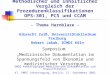 Methodischer und inhaltlicher Vergleich der Prozedurenklassifikationen OPS-301, PCS und CCAM - Thema Harnblase - Symposium Medizinische Dokumentation im