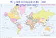 Prof. Dr. klaus Schneider-Danwitz Migrationspolitik und Migrantenrecht