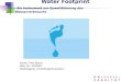 Water Footprint Ein Instrument zur Quantifizierung des Wasserverbrauchs Name: Timo Bauch Matr.-Nr.: 2229407 Studiengang: Umweltingenieurwesen