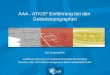 AAA - ATKIS ® Einführung bei den Gebietstopographen Dirk Grapengießer Landesvermessung und Geobasisinformation Brandenburg Dezernat Top. Informationsmanagement,