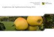 | 1. Dezember 2011 | Sylvia Metzner, Dresden-Pillnitz1 Ergebnisse der Apfelsortensichtung 2011