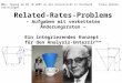 Related-Rates-Problems – Aufgaben mit verketteten Änderungsraten – Ein integrierendes Konzept für den Analysis-Unterricht MNU- Tagung am 09.10.2007 an