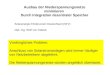 Ausbau der Niederspannungsnetze minimieren Durch Integration dezentraler Speicher Solarenergie-Förderverein Deutschland (SFV) Dipl.-Ing. Wolf von Fabeck