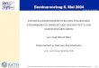Fadi W. Mitri, 6. Mai 2004 1/33 Entwicklungsperspektiven des polnischen Strommarktes hinsichtlich des Beitritts zur Europäischen Union ENTWICKLUNGSPERSPEKTIVEN