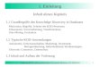 Vorlesung KDD, Ludwig-Maximilians-Universität München, WS 2000/2001 1 1. Einleitung Inhalt dieses Kapitels 1.1 Grundbegriffe des Knowledge Discovery in