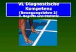 VL Diagnostische Kompetenz (Bewegungslehre 2) VL Diagnostische Kompetenz (Bewegungslehre 2) 2. Begriffe und Statistik