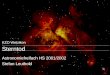 KZO Wetzikon Sterntod Astronomiefreifach HS 2001/2002 Stefan Leuthold