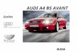 AUDI A4 B5 AVANT M.Rink Quellen. Inhaltsverzeichnis Veränderungen gegenüber dem AUDI 80 Motoren – Fahrwerk Modellvarianten Facelift ab 99 Der B5