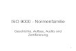 ISO 9000 - Normenfamilie Geschichte, Aufbau, Audits und Zertifizierung 1