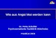 Wie aus Angst Mut werden kann Dr. Petra Schuhler Psychosomatische Fachklinik Münchwies Frankfurt 2006