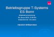 Betriebsgruppe T-Systems ES Bonn Mitgliederversammlung 28. Januar 2010, 17:00 Uhr Endenicher Str. 127, Bonn Herzlich Willkommen