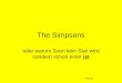 The Simpsons oder warum Sven kein Star wird sondern schon einer ist © by Uti