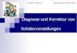 Diagnose und Korrektur von Schülervorstellungen Seminar: Chemie Dienstag, den 29.05.2012