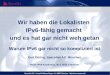 SpaceNet AG Joseph-Dollinger-Bogen 14 80807 München –  Wir haben die Lokalisten IPv6-fähig gemacht und es hat gar nicht weh getan