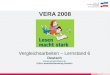 VERA 2008 Vergleichsarbeiten – Lernstand 6 Deutsch frauke.wietzke@iqsh.de IQSH-Landesfachberatung Deutsch