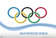OLYMPISCHE SPIELE Станкевич Никита 3 а класс 1 Die ersten olympischen Spiele fanden im Antiken Griechenland statt 2 Griechische Athleten liefen, sprangen,