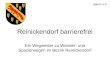 Reinickendorf barrierefrei Ein Wegweiser zu Wander- und Spazierwegen im Bezirk Reinickendorf agens e.V