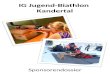 IG Jugend-Biathlon Kandertal Sponsorendossier. Strukturen Skiklub Abelboden, Skiklub Kandersteg, Skiklub Frutigen Schützengesellschaft Reichenbach, Sportschützen