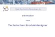 Information zum Technischen Produktdesigner Staatl. Berufsschule Wasserburg a. Inn