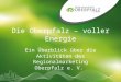 Die Oberpfalz – voller Energie Ein Überblick über die Aktivitäten des Regionalmarketing Oberpfalz e. V