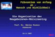 Prävention von Anfang an – Wunsch und Wirklichkeit Die Organisation des Neugeborenen- Hörscreening Prof. Dr. Günter Reuter Hannover 10.11.2007