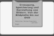 Erzeugung, Speicherung und Darstellung von Bildern. Von der Bildplatte bis zur DVD Referenten: Michael Papenberg und Felix Nagel